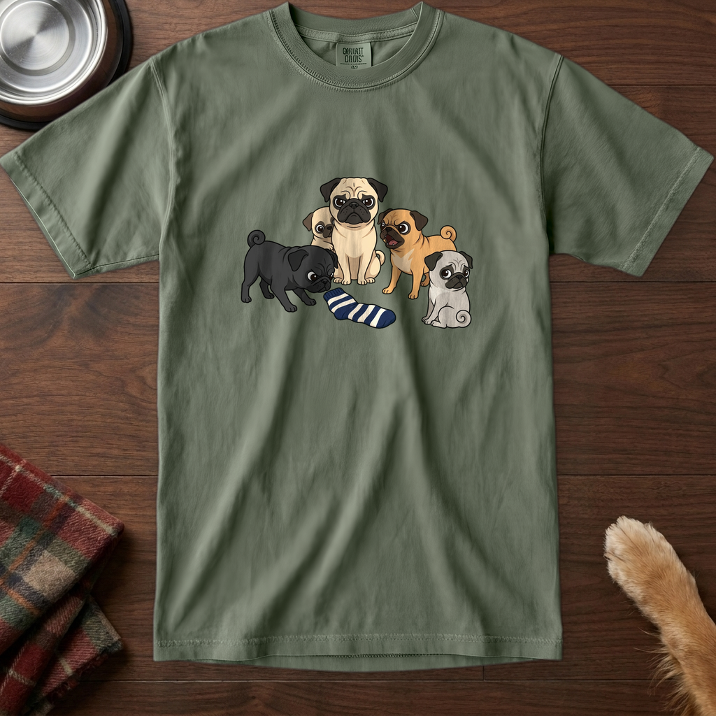 pick12v3:pug-committee-t-shirt:Moss