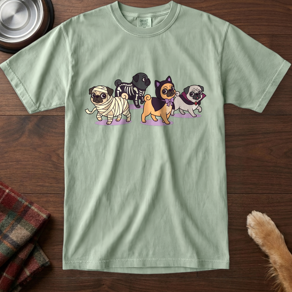 pick12v3:pug-costume-parade-t-shirt:Bay