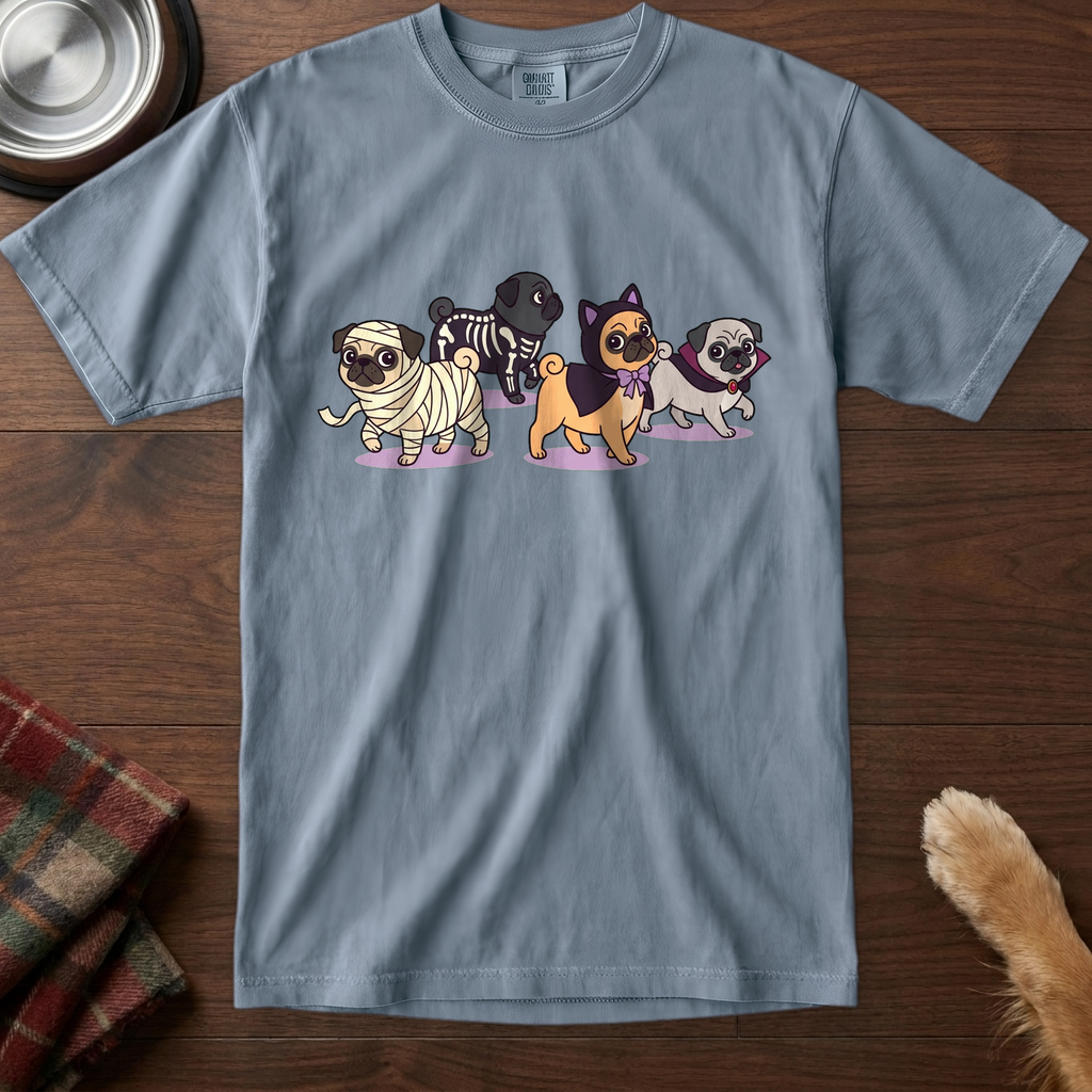 pick12v3:pug-costume-parade-t-shirt:Blue Jean