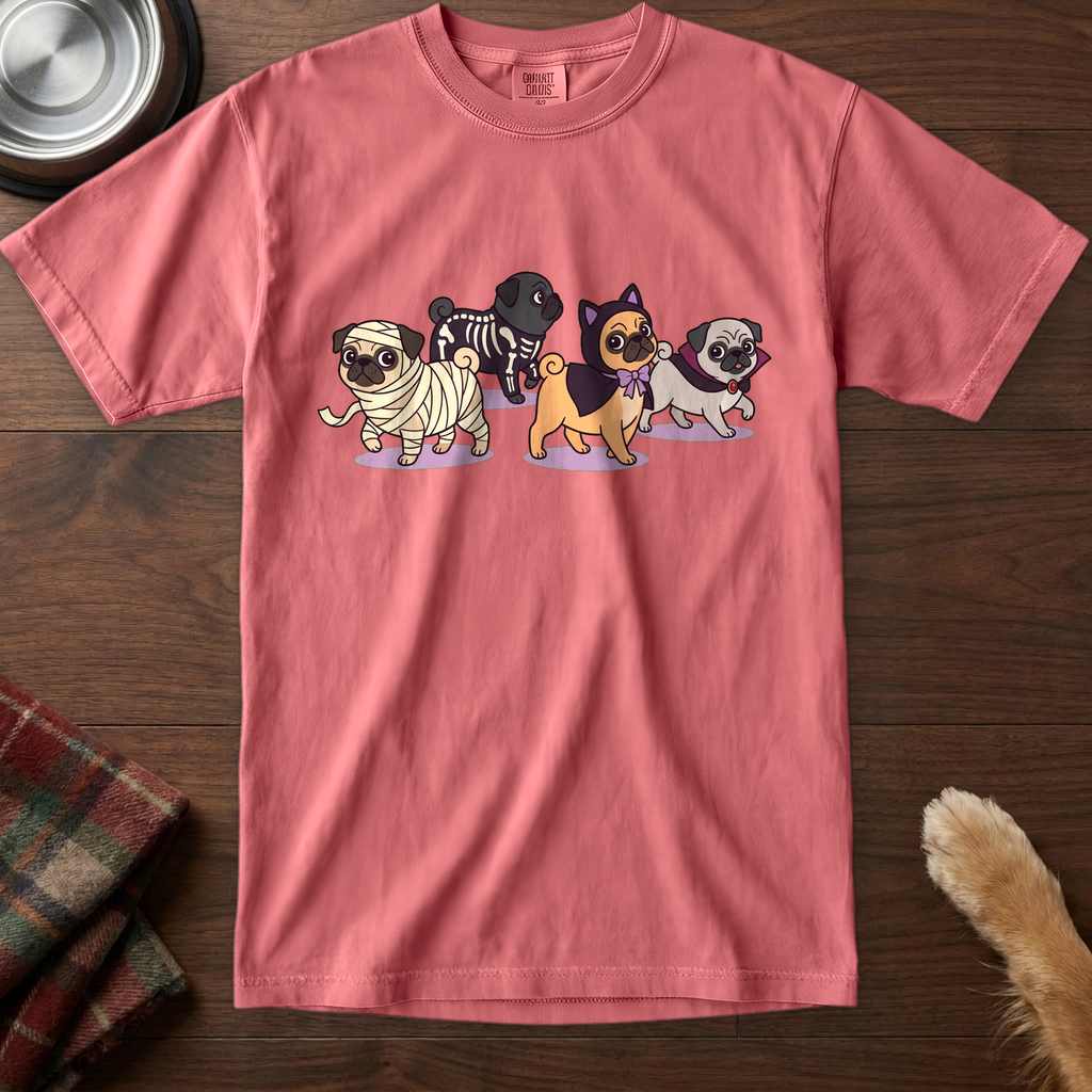 pick12v3:pug-costume-parade-t-shirt:Watermelon