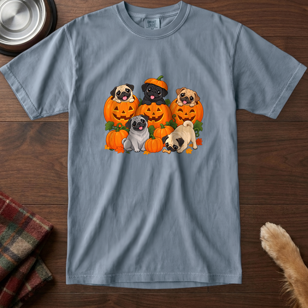pick12v3:pugkin-patch-t-shirt:Blue Jean