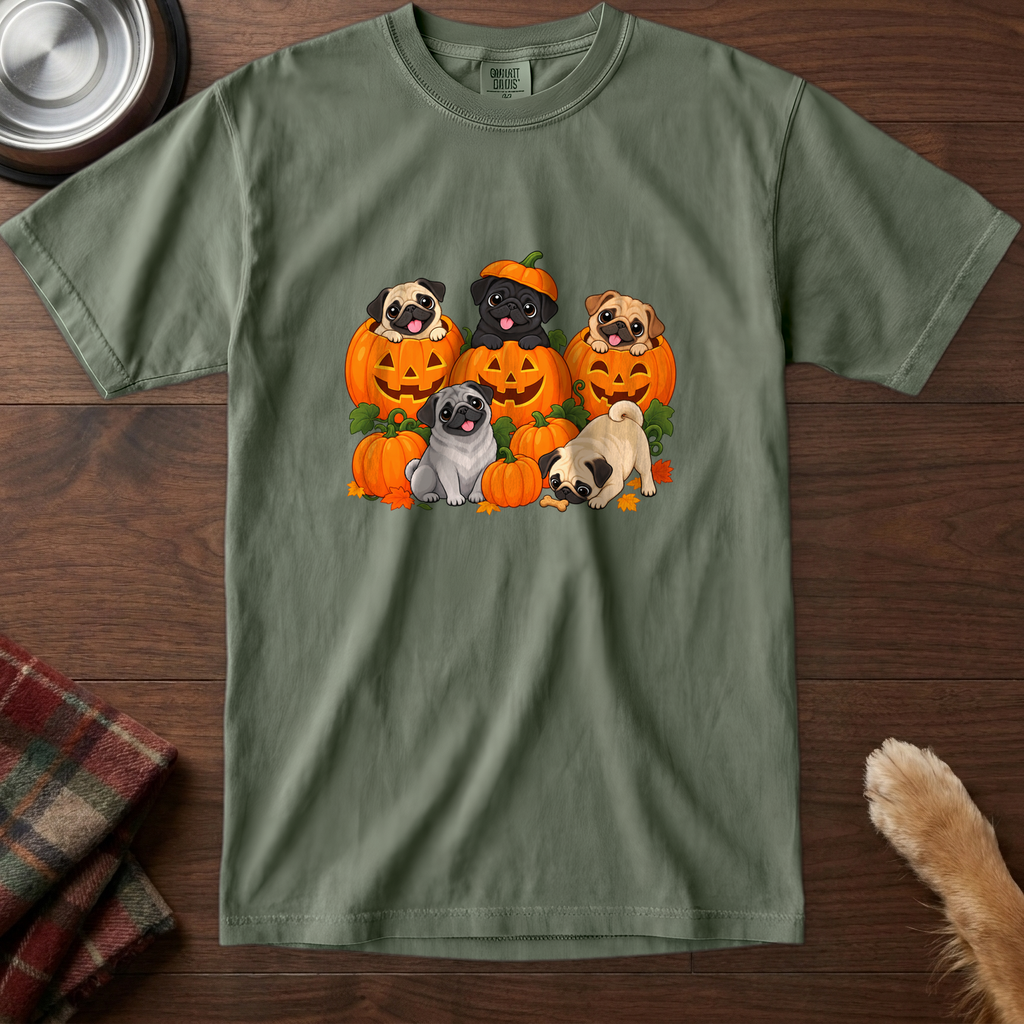 pick12v3:pugkin-patch-t-shirt:Moss