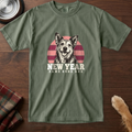 pick12v3:same-good-dog-new-year-t-shirt:Moss