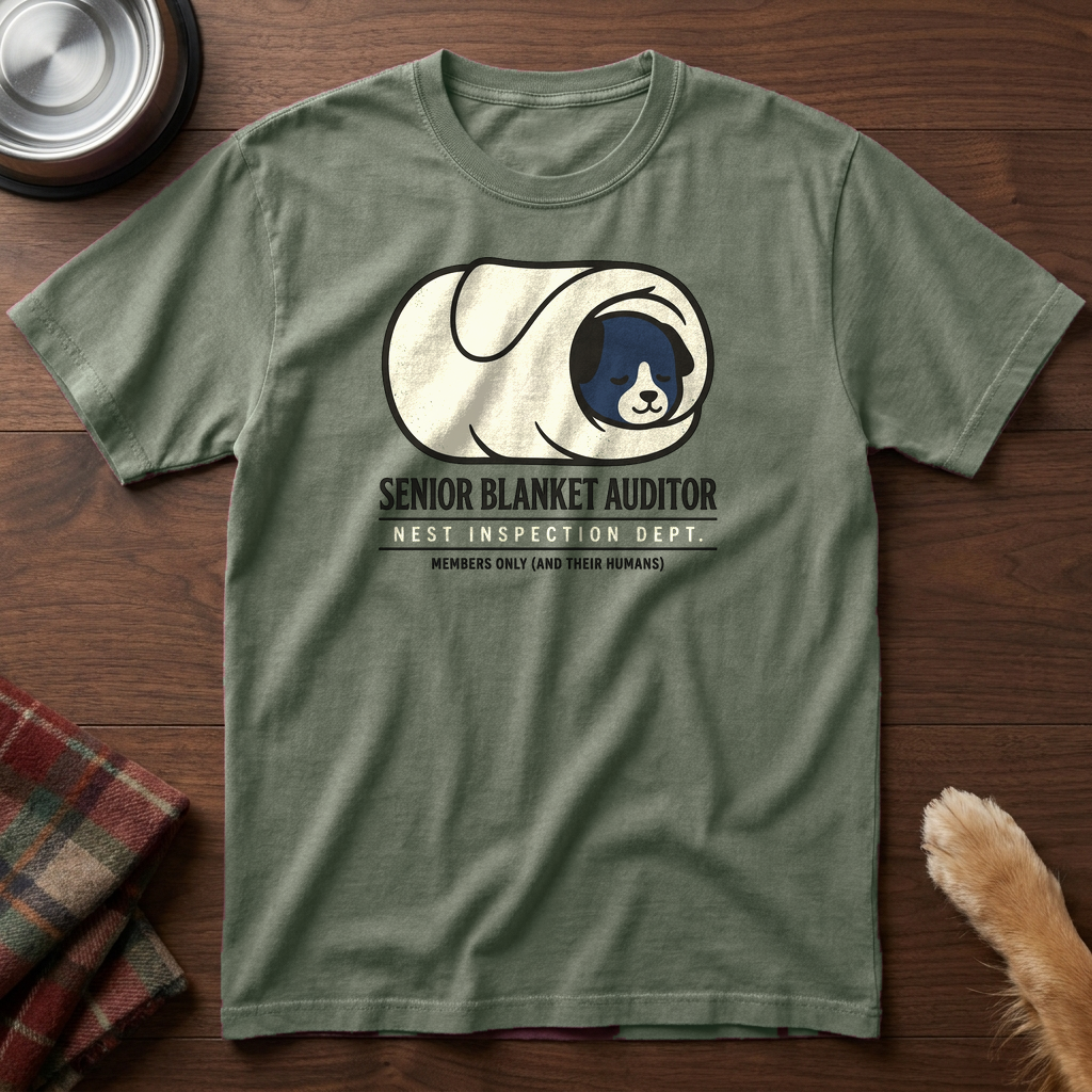 pick12v2:senior-blanket-auditor-t-shirt:Moss