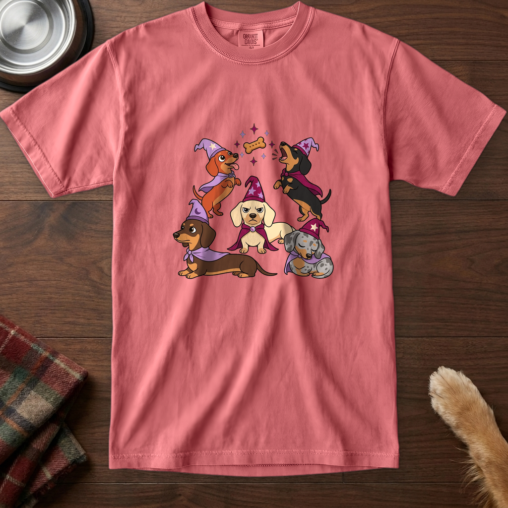 pick12v3:tiny-coven-dachshund-t-shirt:Watermelon