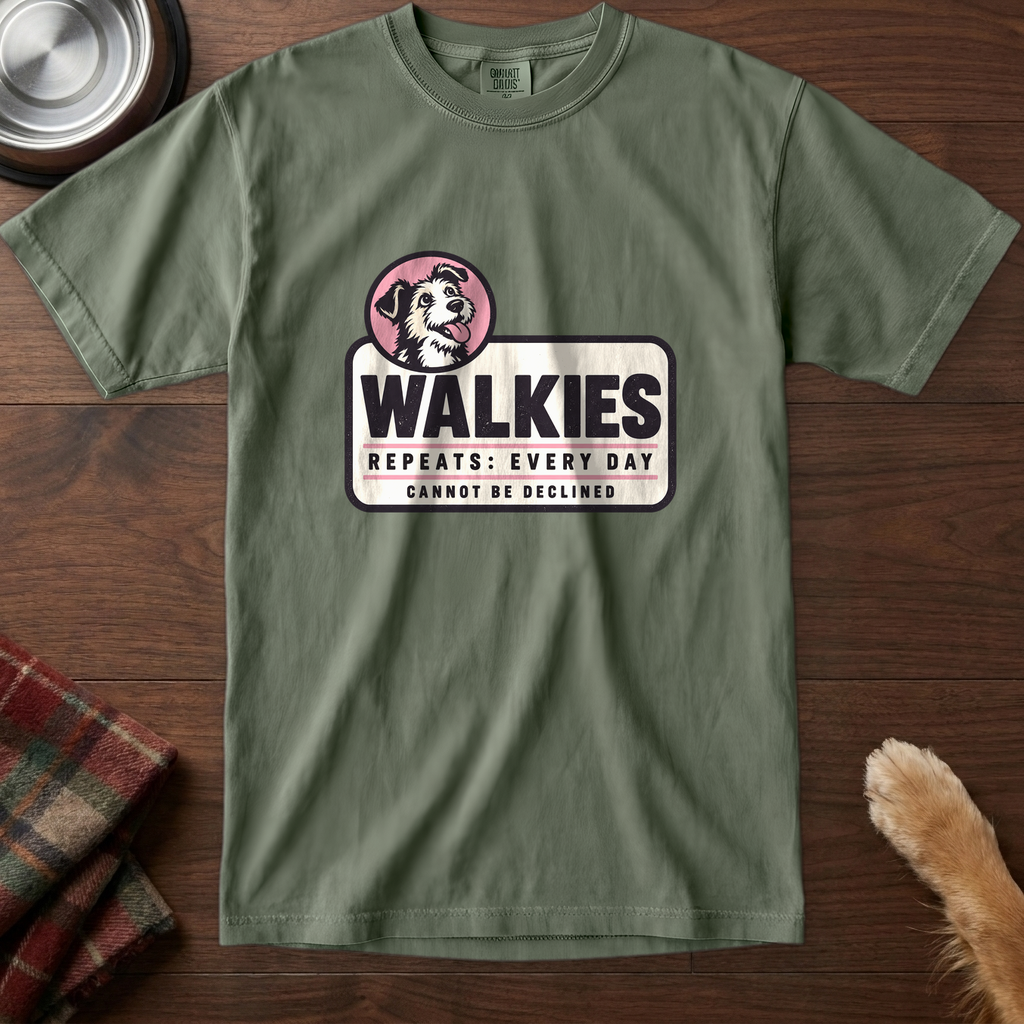 pick12v3:walkies-every-day-t-shirt:Moss