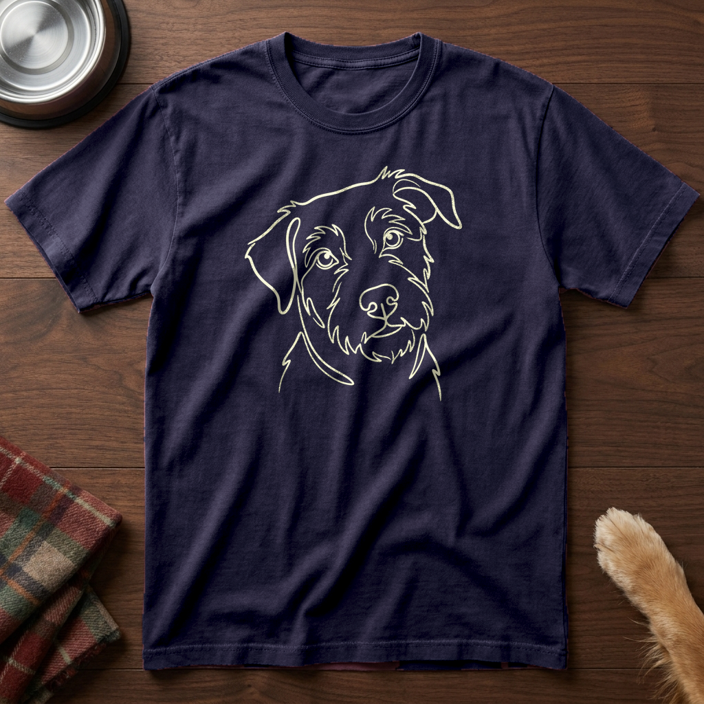 pick12v2:wordless-mutt-line-portrait:True Navy