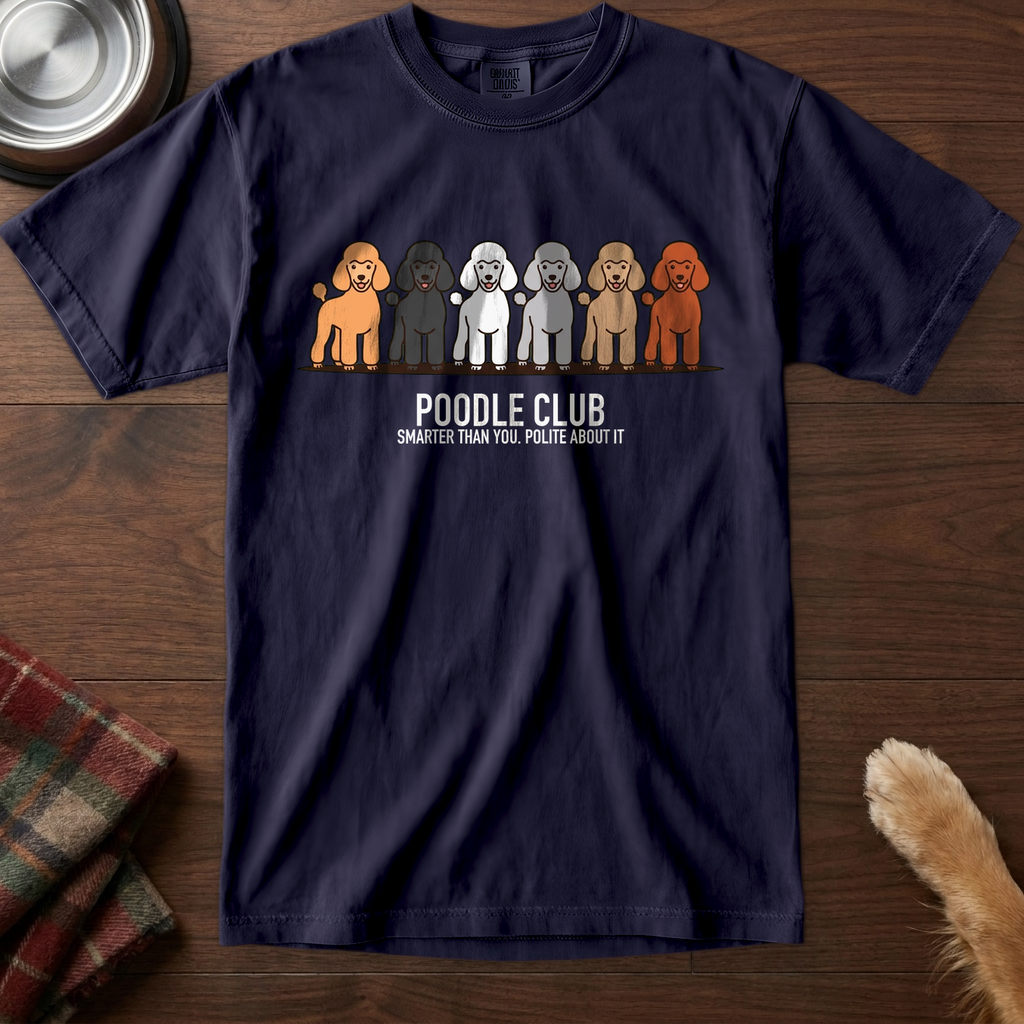 lineupv1:poodle-club-lineup-t-shirt:True Navy