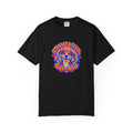 Standard Issue Good Dog — Psychedelic T-Shirt — Black — Printify front mockup