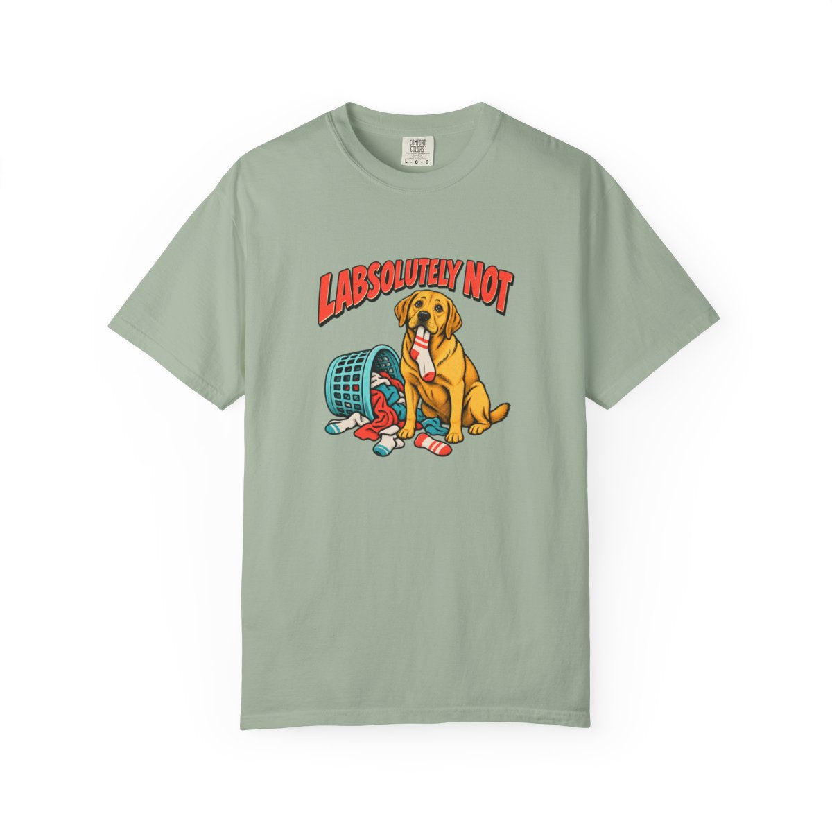Labsolutely Not T-Shirt — Bay — Printify front mockup