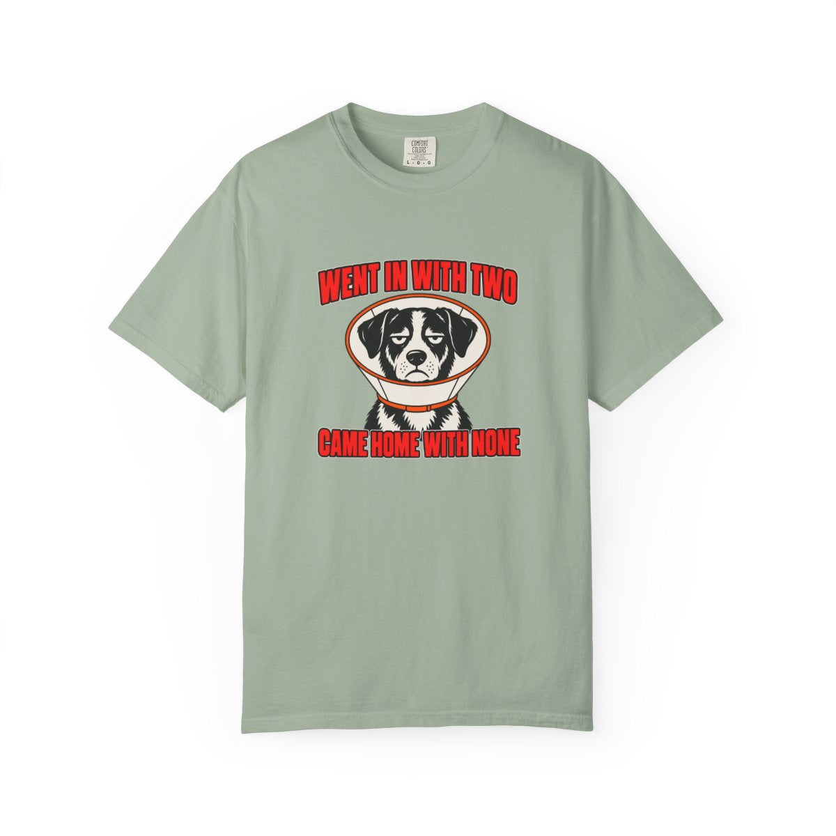 Went In With Two T-Shirt — Bay — Printify front mockup