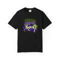 Retired Athlete T-Shirt — Black — Printify front mockup