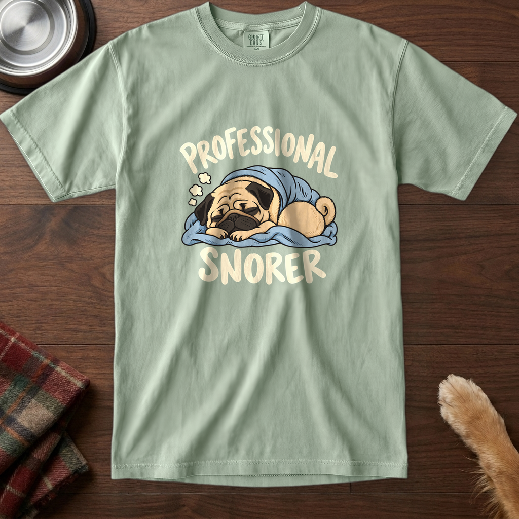 pick12v5:professional-snorer-t-shirt:Bay