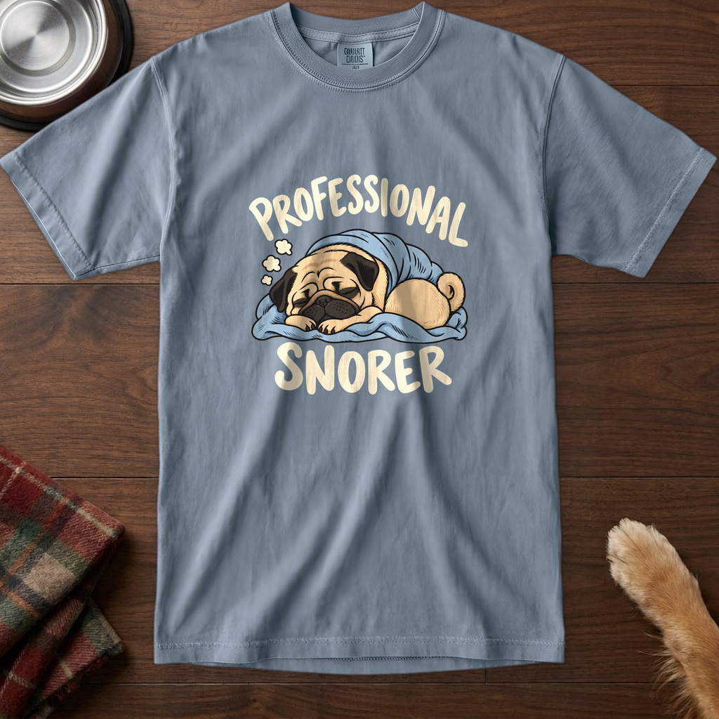 pick12v5:professional-snorer-t-shirt:Blue Jean