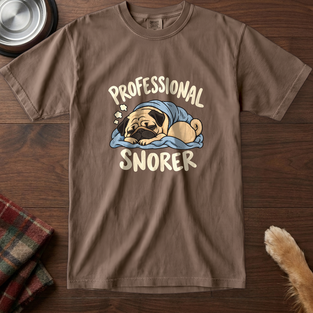 pick12v5:professional-snorer-t-shirt:Espresso