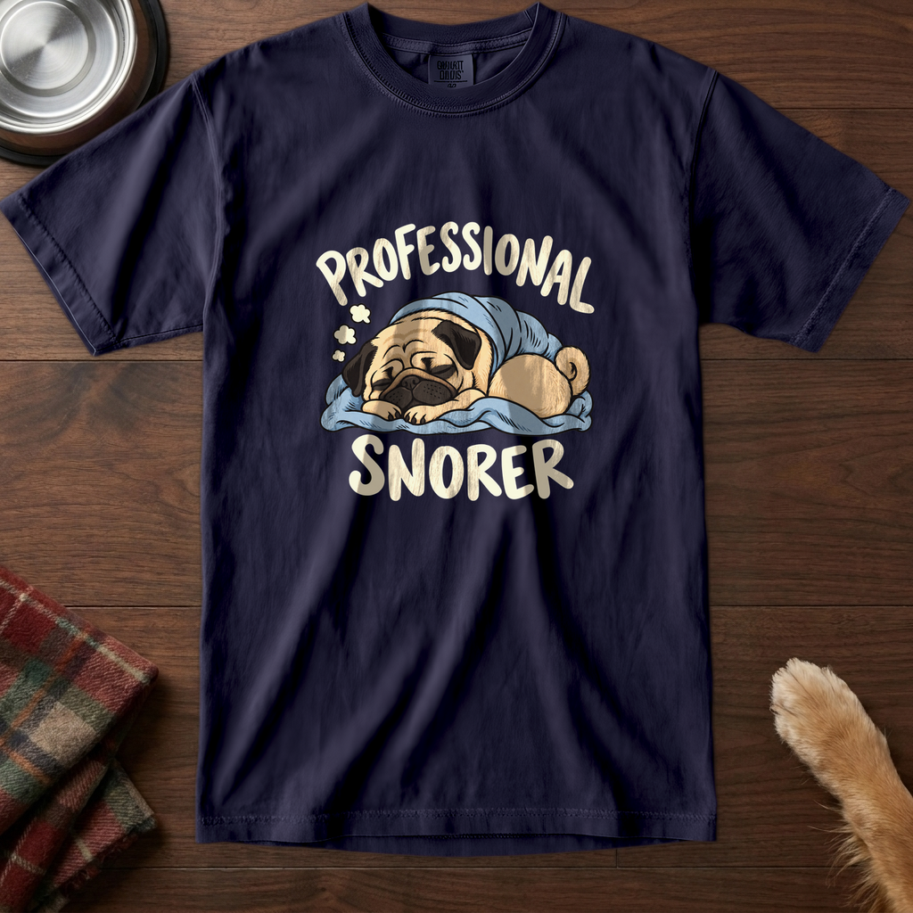 pick12v5:professional-snorer-t-shirt:True Navy