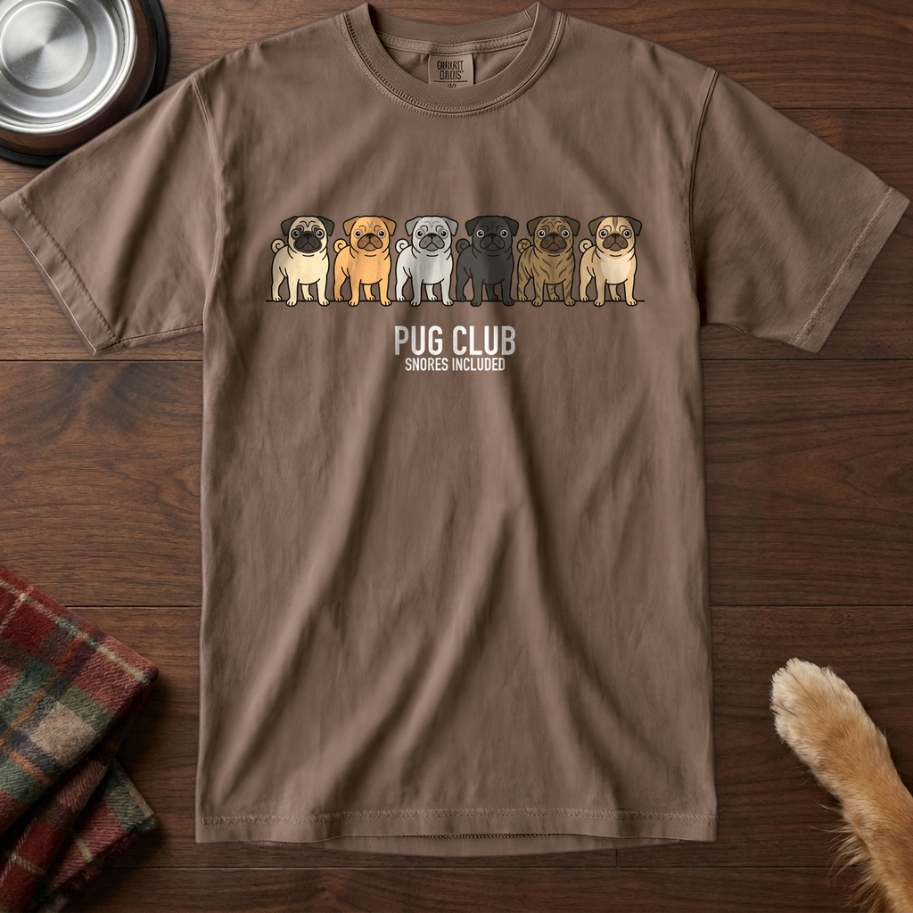 lineupv1:pug-club-lineup-t-shirt:Espresso