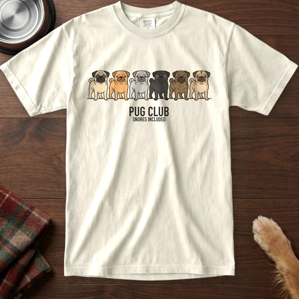 lineupv1:pug-club-lineup-t-shirt:Ivory