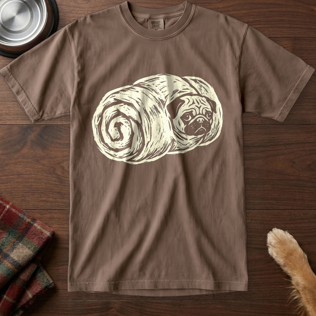 pick12v5:pug-in-a-blanket-single-ink:Espresso