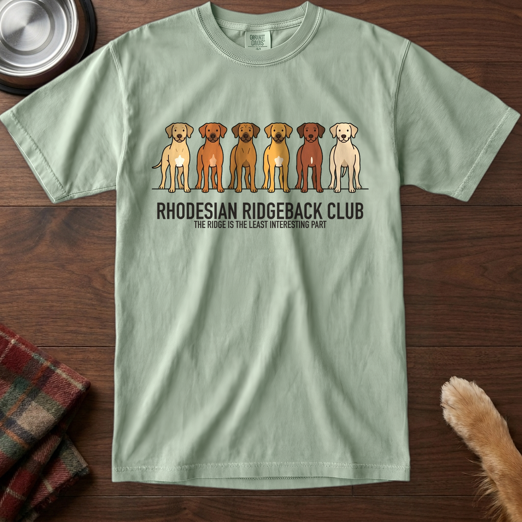 lineupv1:rhodesian-ridgeback-club-lineup-t-shirt:Bay