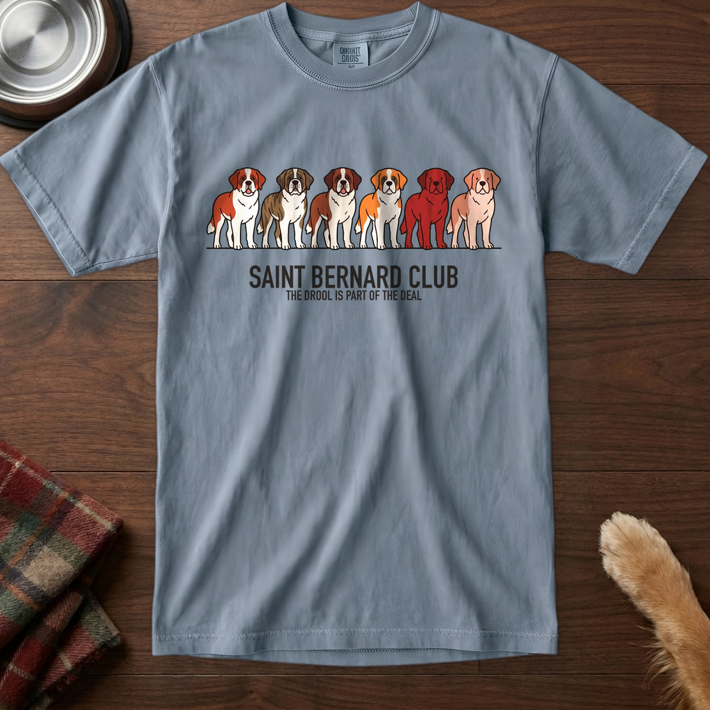 lineupv1:saint-bernard-club-lineup-t-shirt:Blue Jean