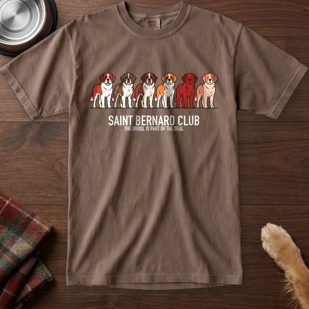 lineupv1:saint-bernard-club-lineup-t-shirt:Espresso