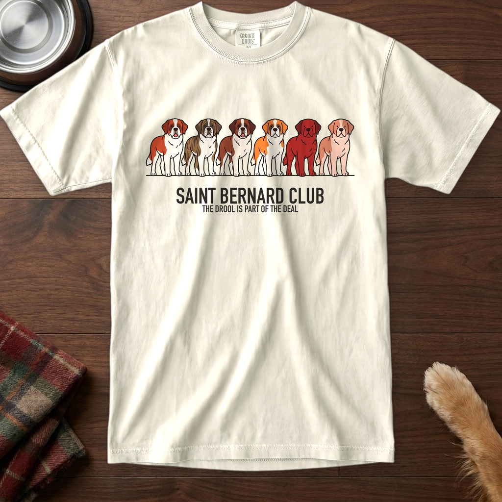 lineupv1:saint-bernard-club-lineup-t-shirt:Ivory