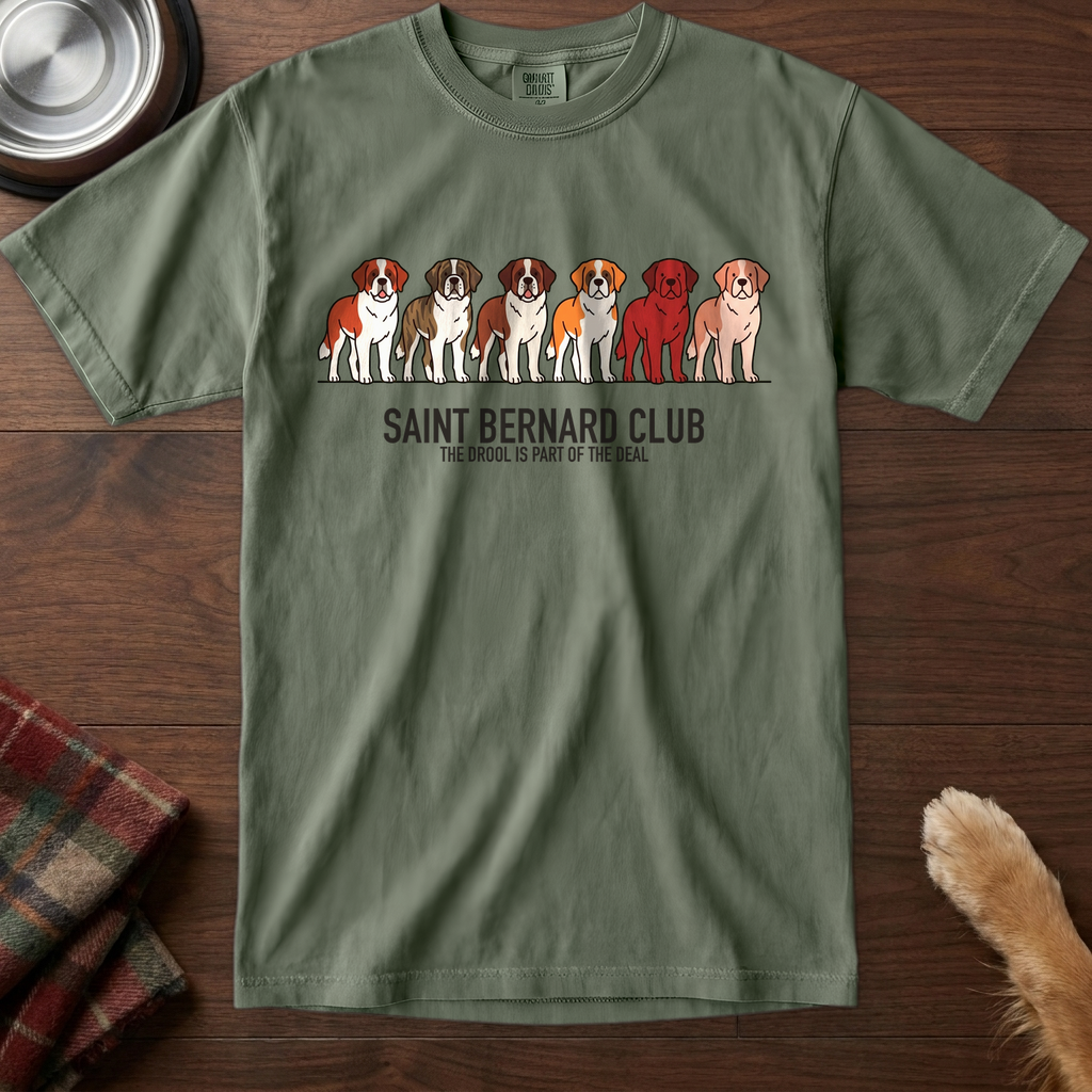 lineupv1:saint-bernard-club-lineup-t-shirt:Moss