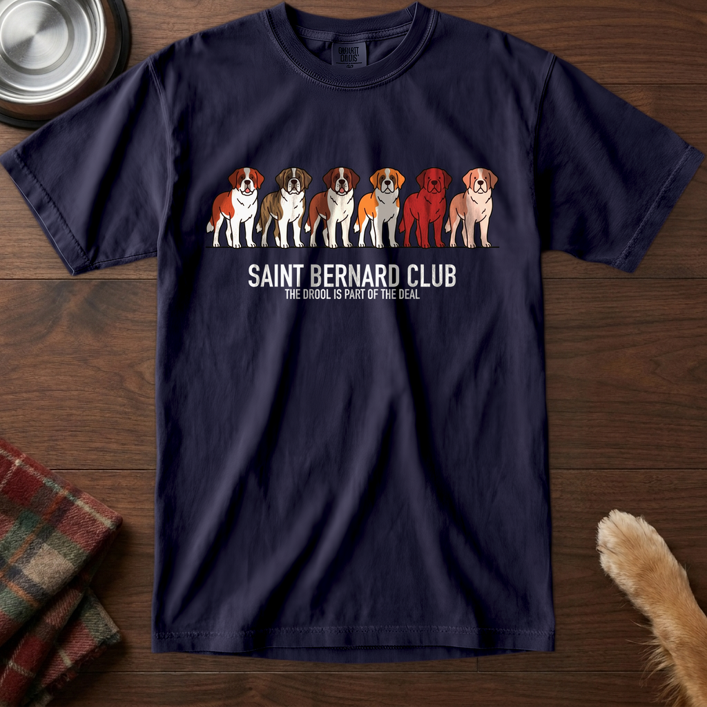 lineupv1:saint-bernard-club-lineup-t-shirt:True Navy