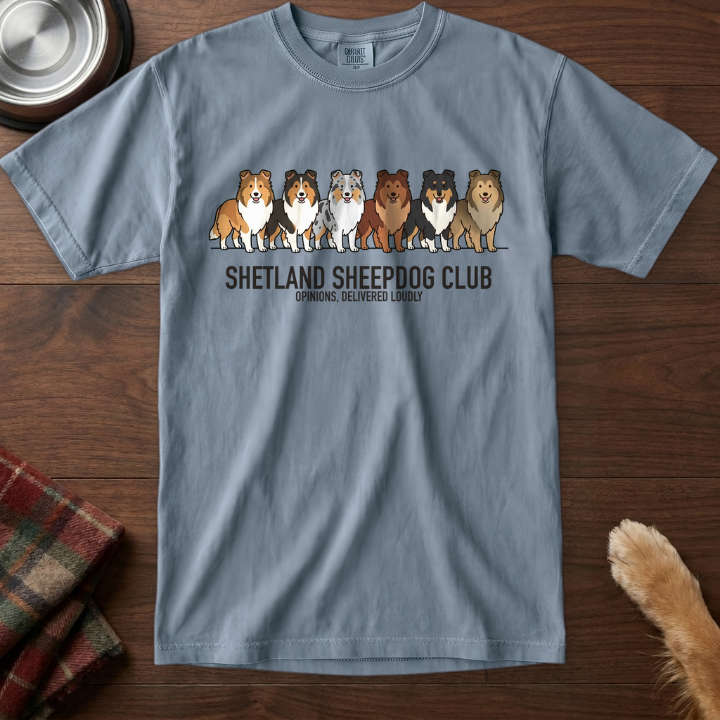 lineupv1:shetland-sheepdog-club-lineup-t-shirt:Blue Jean