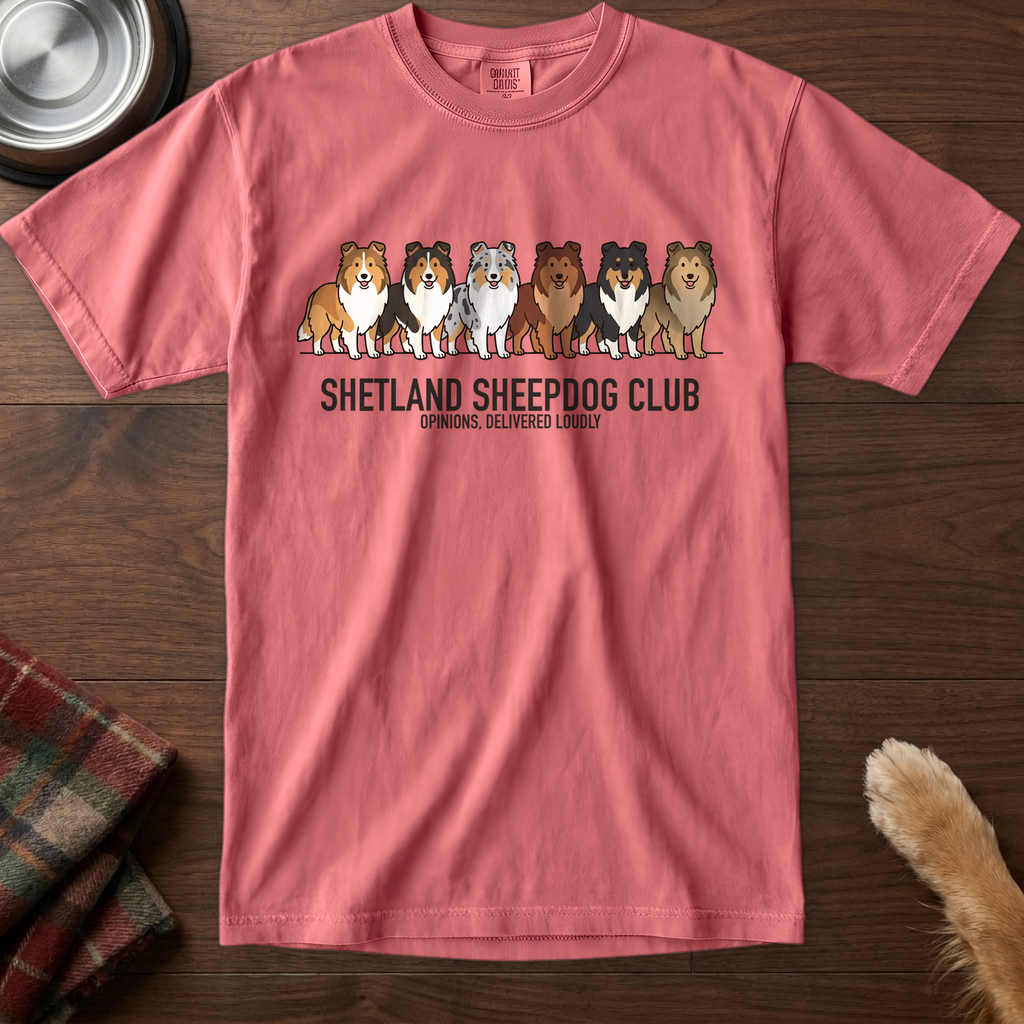 lineupv1:shetland-sheepdog-club-lineup-t-shirt:Watermelon
