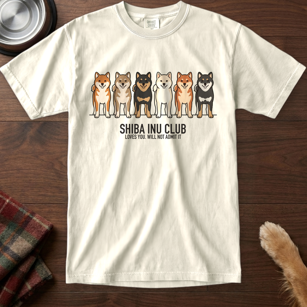 lineupv1:shiba-inu-club-lineup-t-shirt:Ivory
