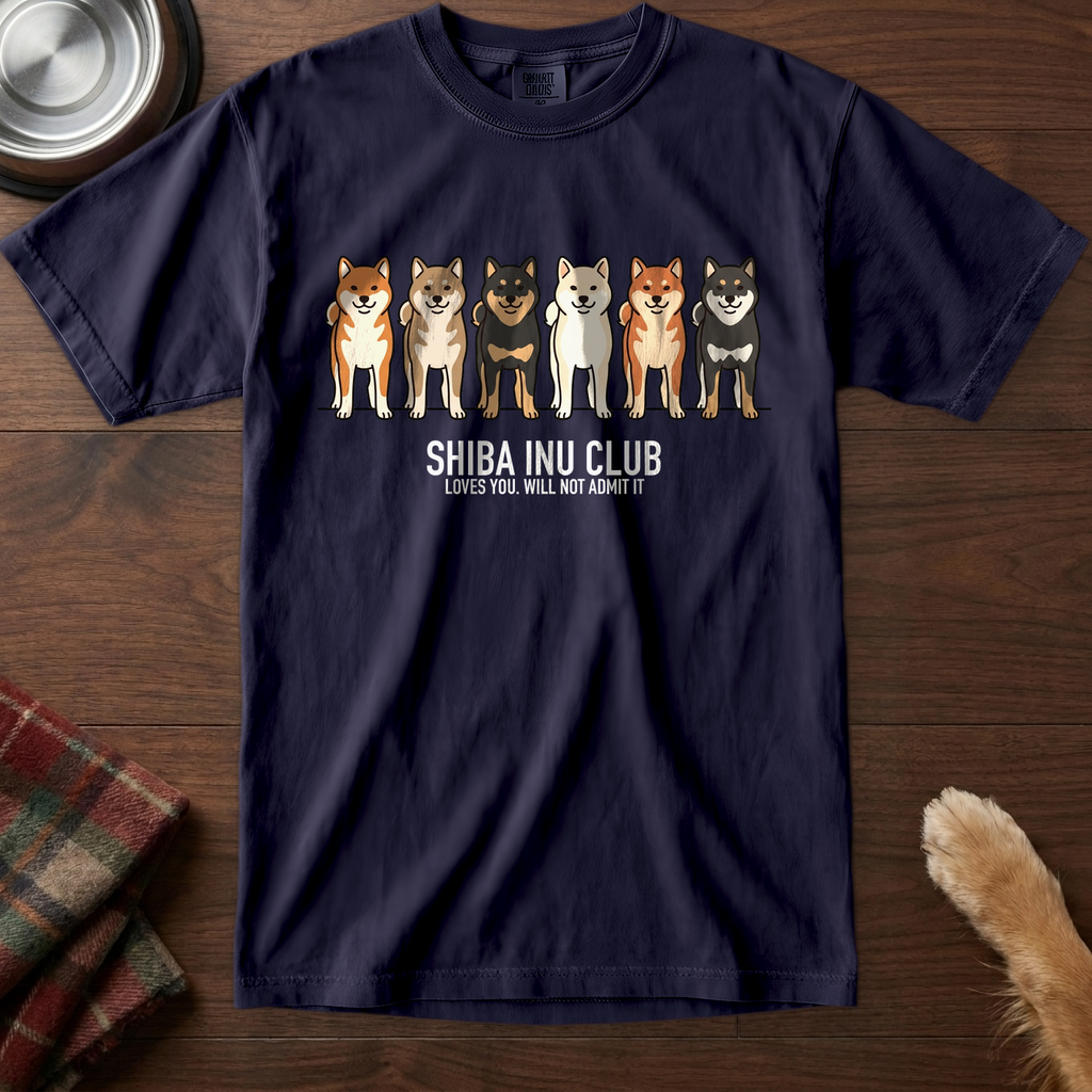 lineupv1:shiba-inu-club-lineup-t-shirt:True Navy