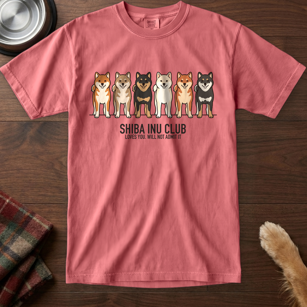 lineupv1:shiba-inu-club-lineup-t-shirt:Watermelon