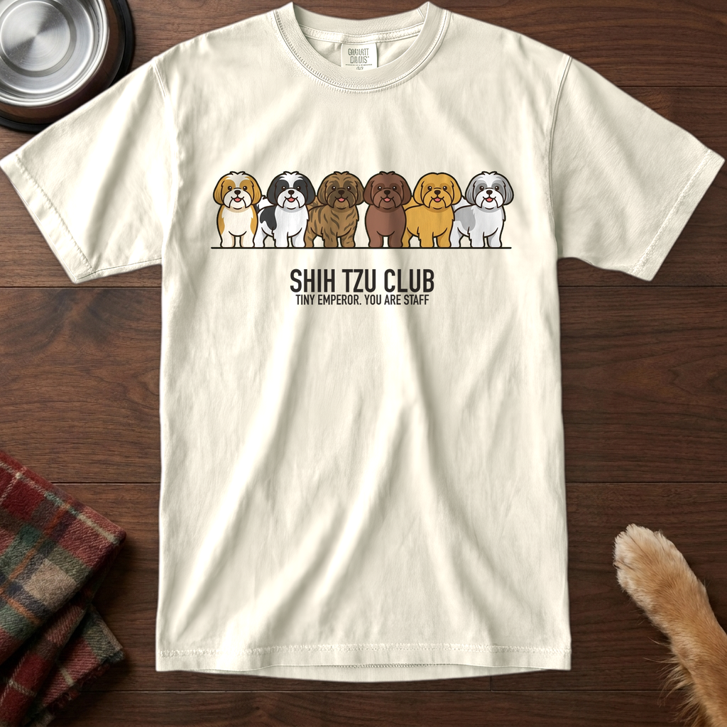 lineupv1:shih-tzu-club-lineup-t-shirt:Ivory