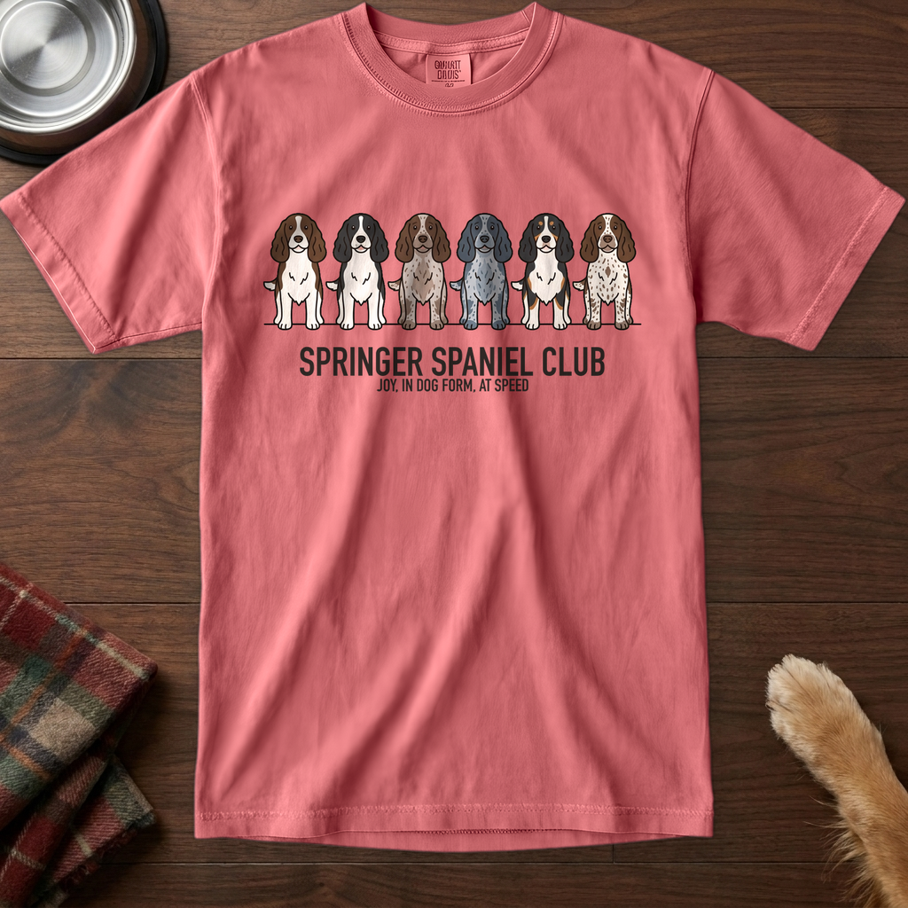lineupv1:springer-spaniel-club-lineup-t-shirt:Watermelon