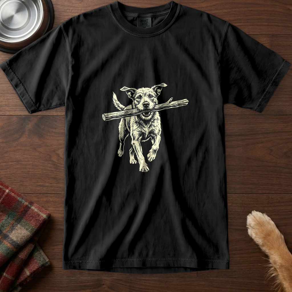 pick12v2:the-return-of-the-stick-t-shirt:Black