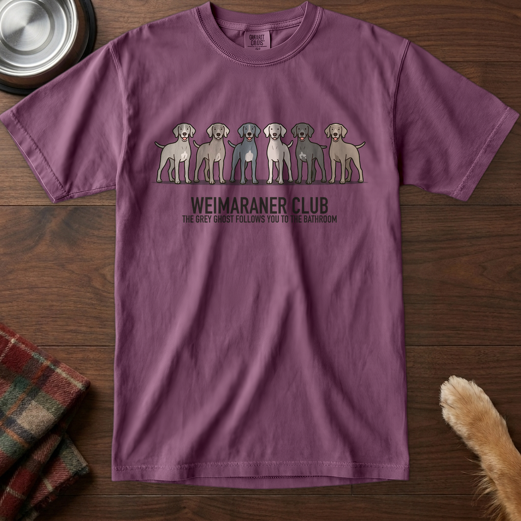 lineupv1:weimaraner-club-lineup-t-shirt:Berry