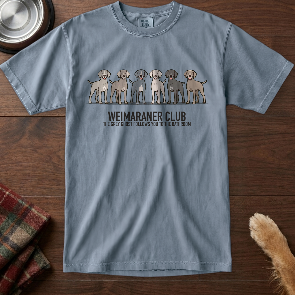 lineupv1:weimaraner-club-lineup-t-shirt:Blue Jean