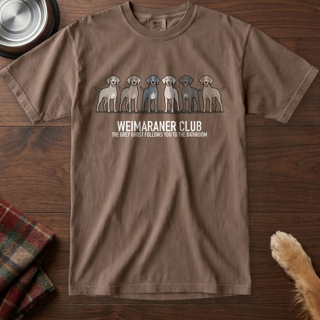 lineupv1:weimaraner-club-lineup-t-shirt:Espresso