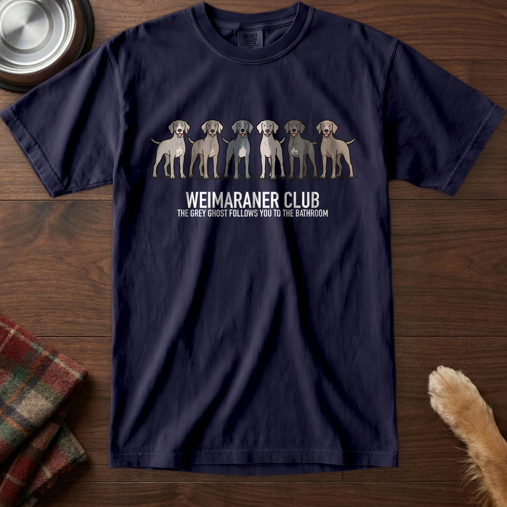 lineupv1:weimaraner-club-lineup-t-shirt:True Navy
