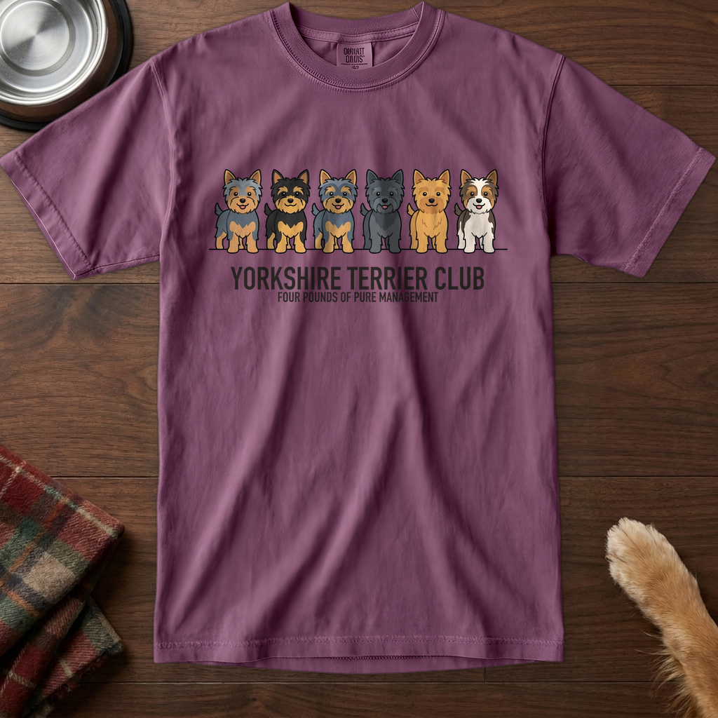 lineupv1:yorkshire-terrier-club-lineup-t-shirt:Berry