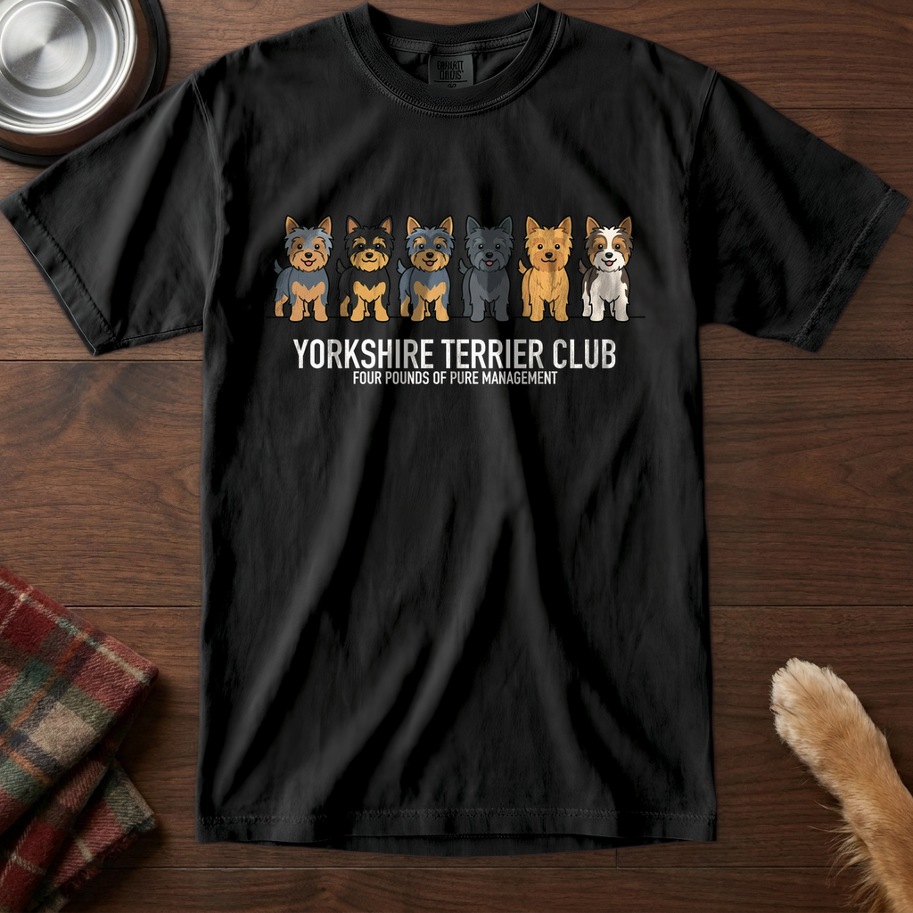 lineupv1:yorkshire-terrier-club-lineup-t-shirt:Black